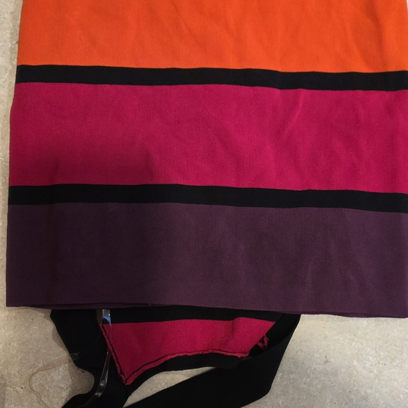 Express Multicolor Striped Dress - Picture 2 of 3